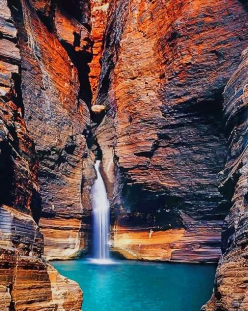 Karijini National Park Australia paint by numbers