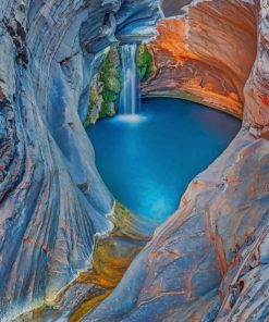 Karijini National Park paint by numbers