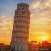 Leaning Tower Of Pisa Italie paint by numbers