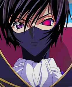 Lelouch Lamperouge paint by numbers