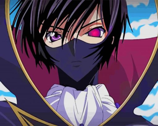 Lelouch Lamperouge paint by numbers