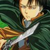 Levi Ackerman paint by numbers
