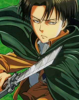 Levi Ackerman paint by numbers