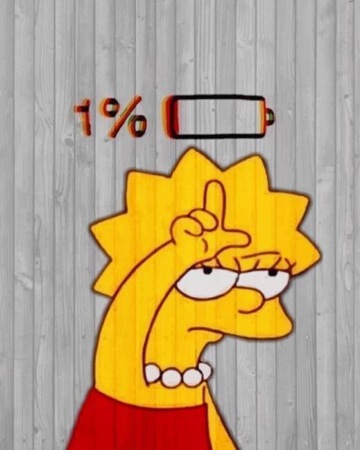 Lisa Simpson paint by numbers
