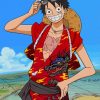 Luffy Animation paint by number