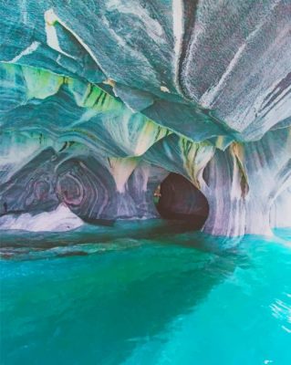 Marble Cave Chile paint by numbers