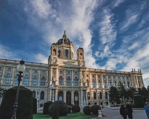 Maria Theresien Platz Vienna Austria paint by number