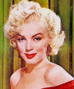 Marilyn Monroe Actress paint by numbers