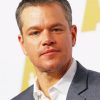 Matt Damon Actor paint by numbers