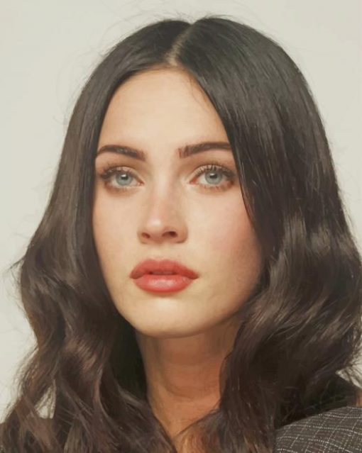 Megan Fox paint By numbers