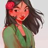 Mulan Art paint by number