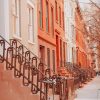 New York Houses paint by numbers