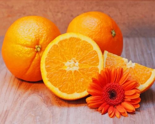 Orange Photography paint by numbers