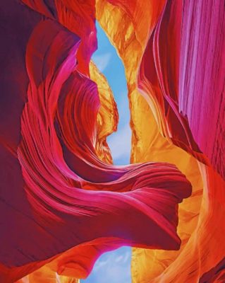 Peter lik art paint by numbers