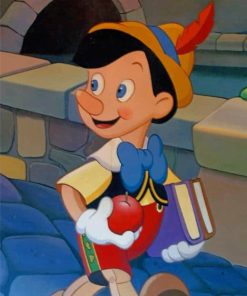 Pinocchio Character paint by numbers