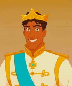 Prince Naveen Disney paint by numbers