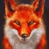 Red Fox paint by numbers