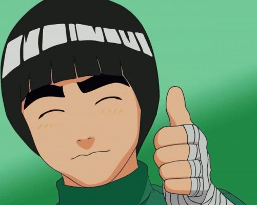 Rock Lee paint by numbers