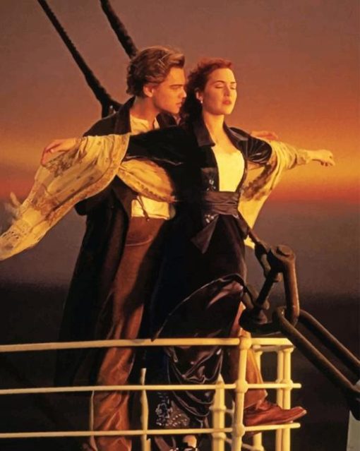Rose Jack Dawson paint by numbers