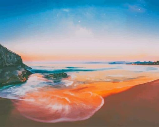 Sea View paint by numbers
