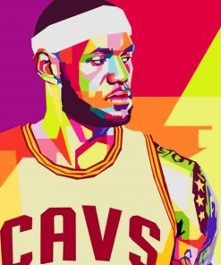 Shawn Marion Pop Art paintby numbers