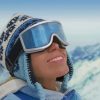 Skiing Woman With Glasses paint by number