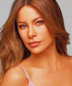 Sofia Vergara American Actress paint by numbers