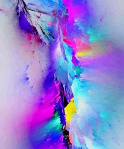 Splash colors art paint by numbers