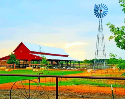 farm summer camp painting by numbers