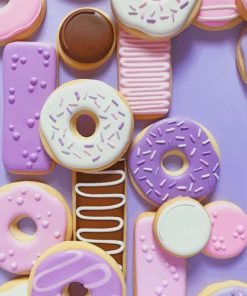 Sweet Donuts paint by number