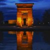 Temple Of Debod Spain paint by numbers