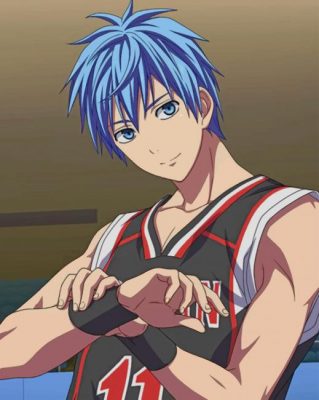 Tetsuya Kuroko paint by numbers