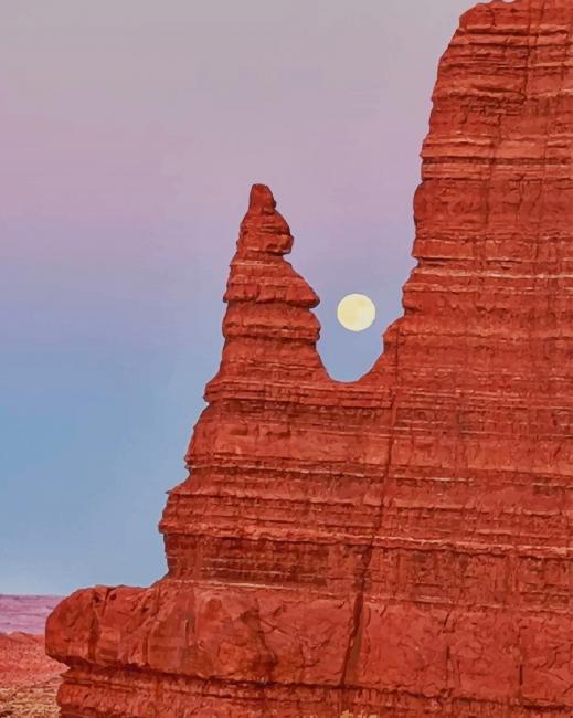 Utah Arches paint by numbers