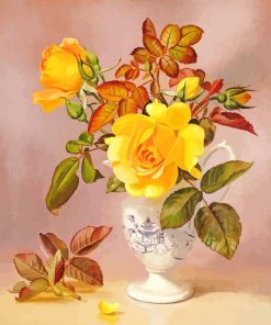 Albert Williams Flowers Art paint by numbers