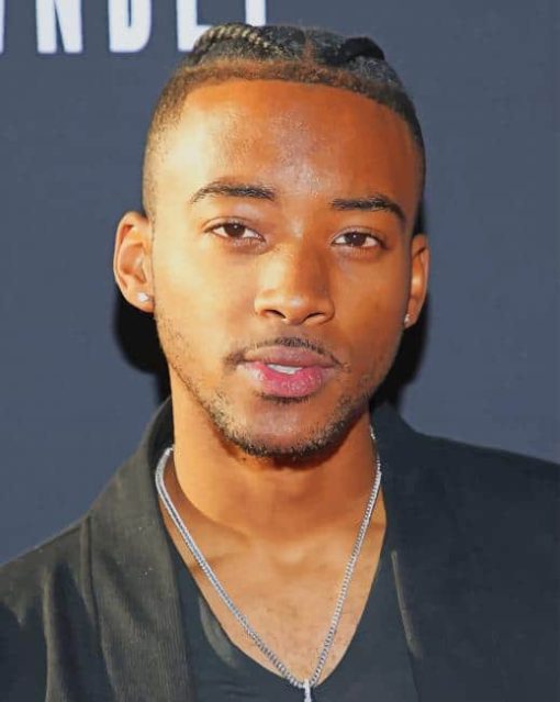 algee smith paint by number