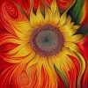 Amazing Sunflowers paint by numbers