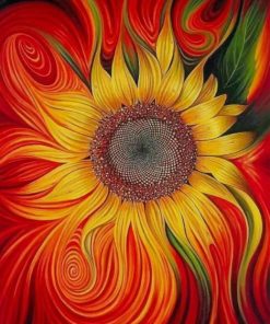 Amazing Sunflowers paint by numbers