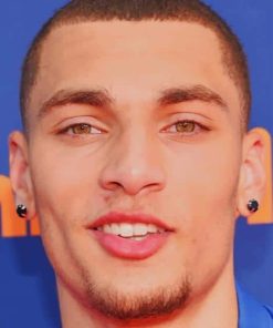 American Basketball Player Zach Lavine paint by numbers