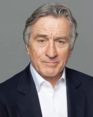 American Robert de Niro paint by numbers