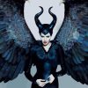 Angelina Jolie Maleficent Movie paint by number