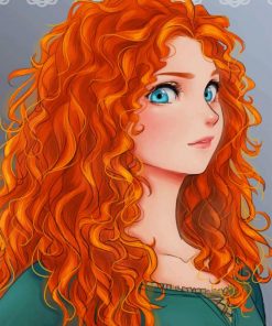 Anime Disney Princess paint by numbers