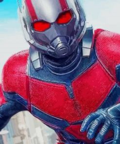 Ant Man Superhero paint by numbers