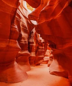 Antelope Canyon in Arizona paint by numbers