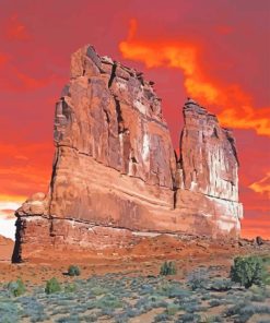 Arches National Park paint by numbers