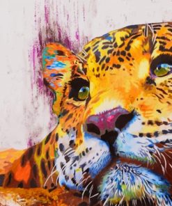 Art Jaguar Animal paint by numbers