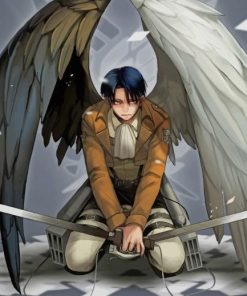 Attack On Titan Levi Wings paint by number