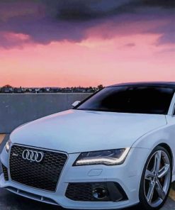 Audi Car Night Mode paint by numbers