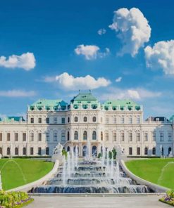 Austria Belvedere Palace Vienna paint by number