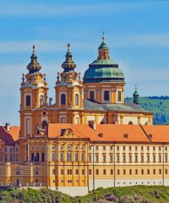 Austria Melk Benedictine Abbey paint by number