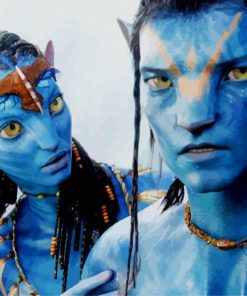 avatar couple paint by numbers